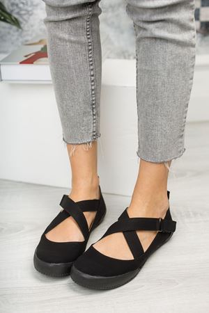 Ortapedik Pedli Siyah Cilt Ayakkabı