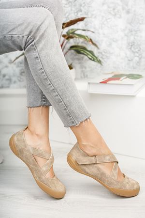 Ortapedik Pedli Vizon Cilt Ayakkabı