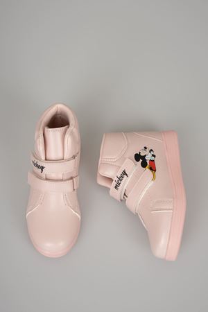 Baskılı Pudra Cırtlı Bot