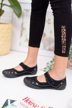 Ortapedik Ped Siyah Kadın Ayakkabı