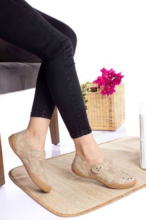 Ortopedik Ped Vizon Kadın Ayakkabı