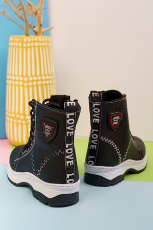 Termo Taban Siyah Çocuk Bot