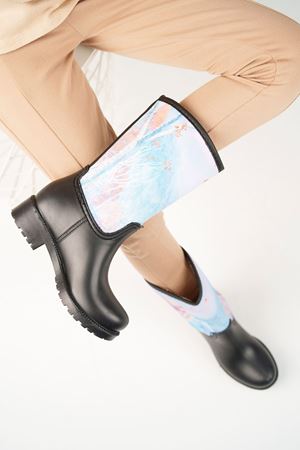 Baskılı Çocuk Yağmur Botu