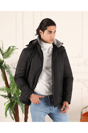 Yakası Tüylü Erkek  Mont