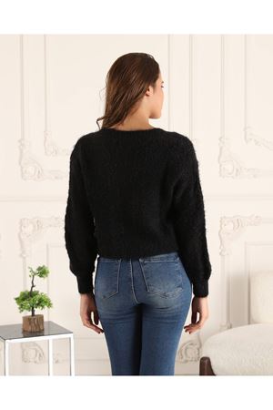 Düğmeli Kadın Triko Hırka