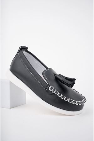 Püsküllü Erkek Bebe Ayakkabı