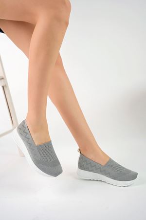 Ortopedik Pedli Triko Spor Ayakkabı