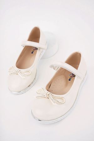 Termo Taban Bıyık Fiyonk Sedef Cilt Kız Çocuk Ayakkabı