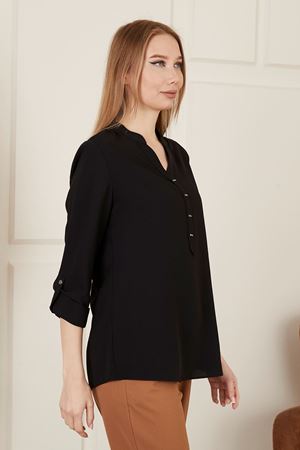 Katlama Kol Kadın Bluz