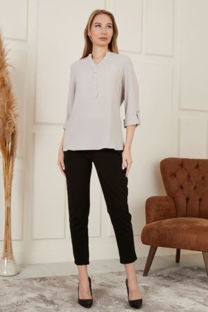 Katlama Kol Kadın Bluz