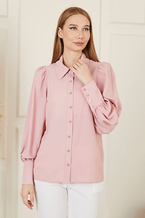Pudra Kadın Gömlek