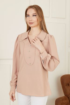 Pudra Kadın Bluz