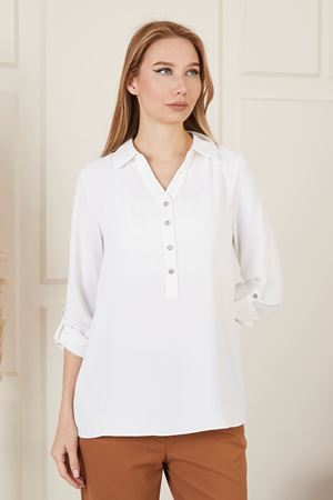 Katlama Kol Kadın Bluz