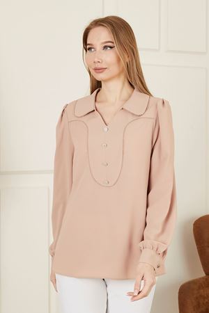 Pudra Kadın Bluz