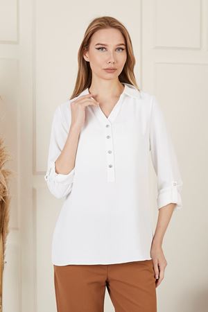 Katlama Kol Kadın Bluz