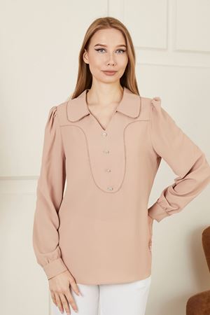 Pudra Kadın Bluz
