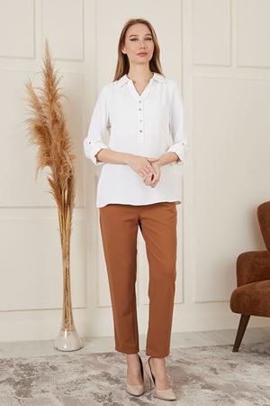 Katlama Kol Kadın Bluz