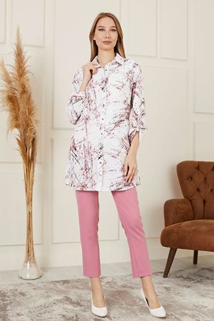 Desenli İkili Kadın Takım