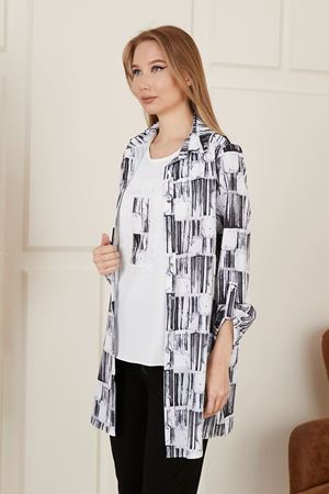 Desenli İkili Kadın Takım