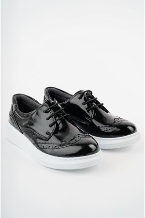 Bağcıklı Siyah Rugan Erkek Ayakkabı