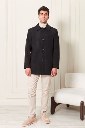 Büyük Beden Erkek Kaşe Kaban