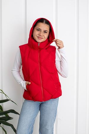 Kırmızı Unisex Çocuk Yelek