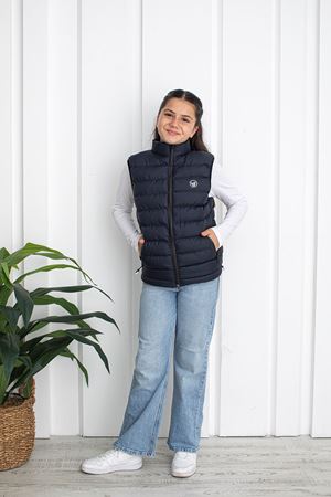 Unisex Lacivert Çocuk Yelek