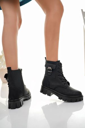 Tokalı Siyah Zümrüt Postal Bot