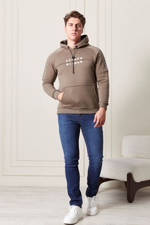 Kapşonlu Erkek Sweat