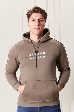 Kapşonlu Erkek Sweat