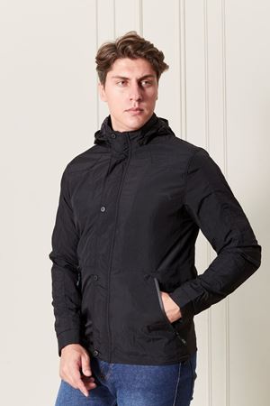 Kapşonlu Erkek Mont