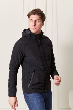 Kapşonlu Erkek Mont