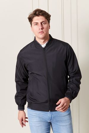 İçi Astarlı Siyah  Erkek Mont