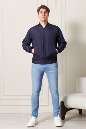 İçi Astarlı Lacivert Erkek Mont