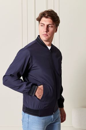 İçi Astarlı Lacivert Erkek Mont