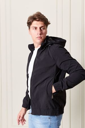 Kapşonlu Erkek Mont