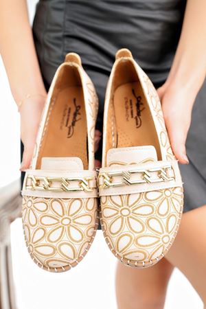 Ortopedik Ped Krem Kadın Ayakkabı