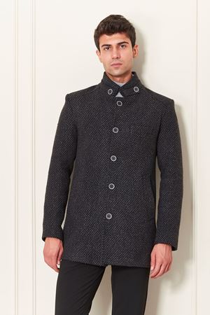 Erkek Füme Kaşe Kaban