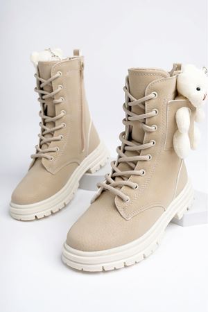 Ayıcıklı Krem Çocuk Bot