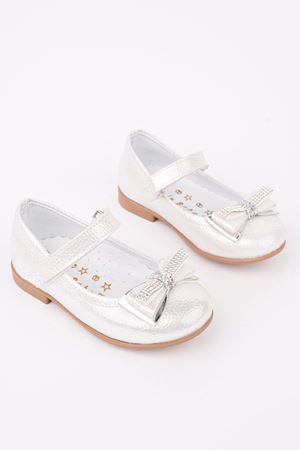 Sedef Parlak Kız Bebe Ayakkabı
