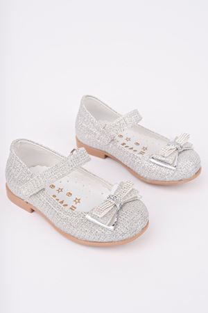 Gümüş Çupra Kız Bebe Ayakkabı