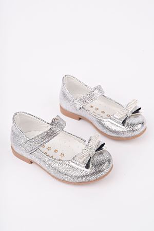 Platin Çatlak Kız Bebe Ayakkabı