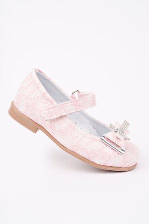Pudra Sarmaşık Kız Bebe Ayakkabı